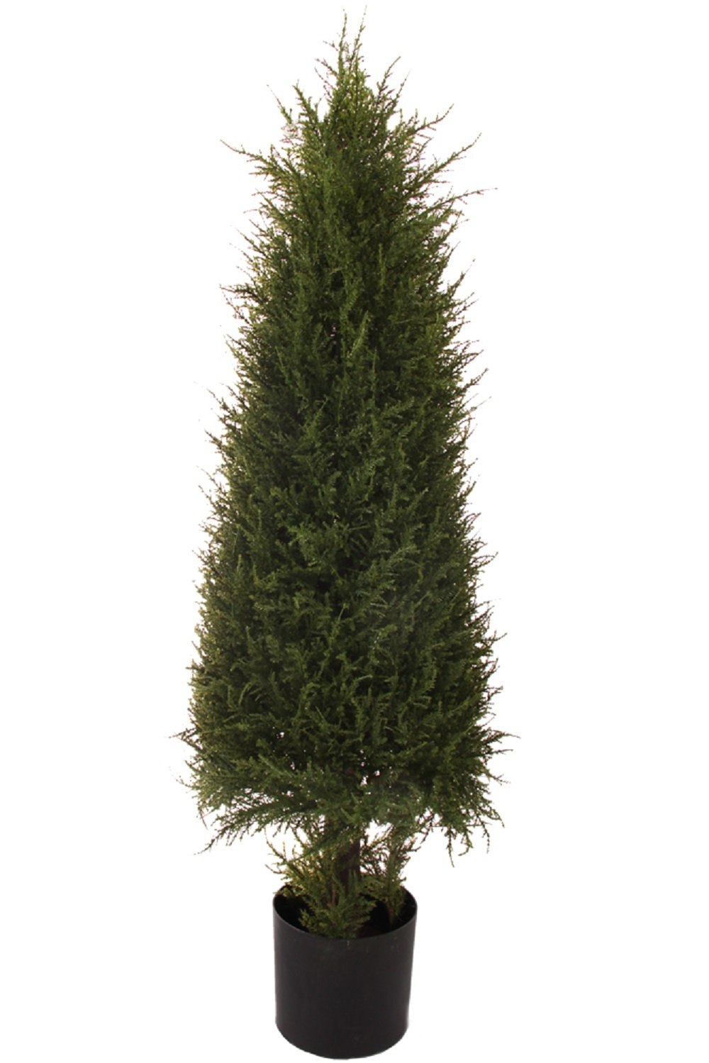 Charlton Home Artificial Cone Floor Cedar Topiary In Pot Liner Liner Reviews Wayfair