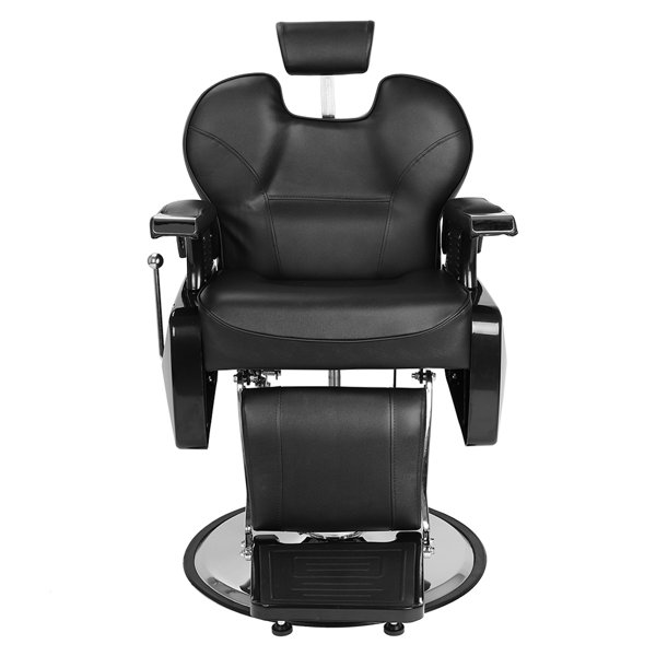 Hydraulic Salon Hair Stylist Reclining 2 Piece Massage Chair Set By Latitude Run