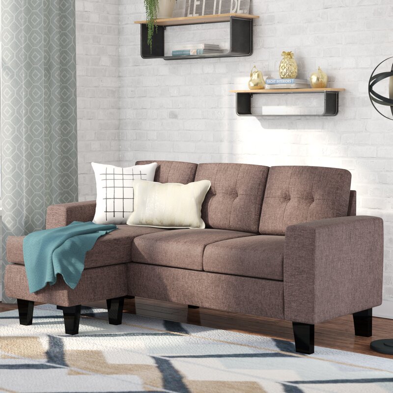 Briley Reversible Chaise Sectional Sofa