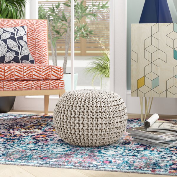 Anemone Rope Pouf by Ivy Bronx