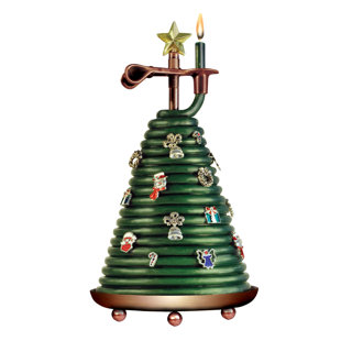 Christmas Tree Shaped Candles Wayfair Mint Christmas Tree Designer Candle
