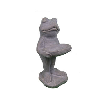 August Grove Wirth Frog Statue Wayfair