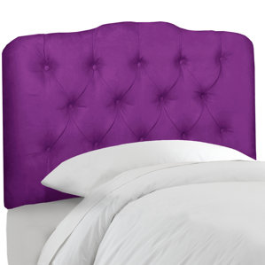 Roselare Tufted Upholstered Panel Headboard by House of Hampton