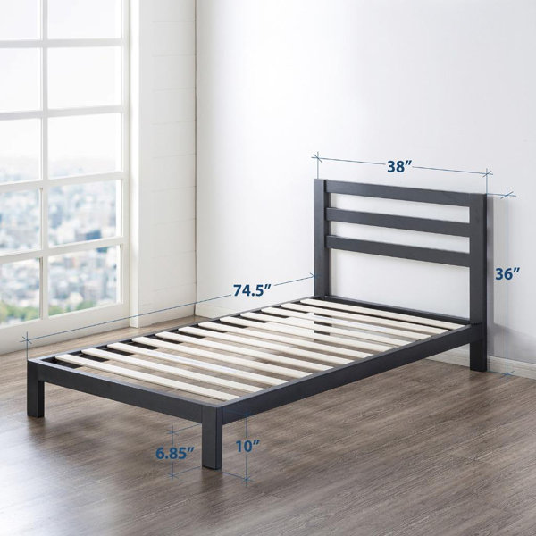 Great price Harriett Heavy Duty Metal Platform Bed Frame By Ivy Bronx Discount