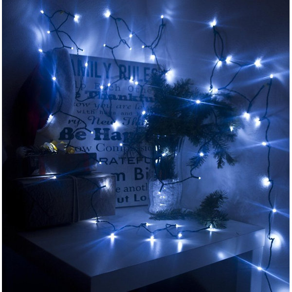 Electric Powered 100 Light String Lighting by ALEKO