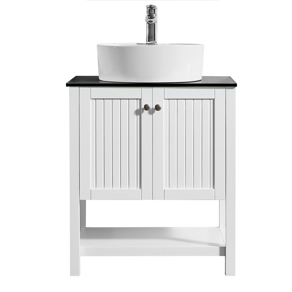 Naccarato 28 Single Bathroom Vanity Set Reviews Joss Main Naccarato 28 Single Bathroom Vanity