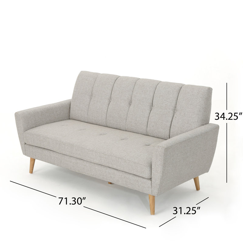 Wrought Studio Sunnydale Mid Century Sofa Wayfair Wrought Studio Sunnydale Mid Century