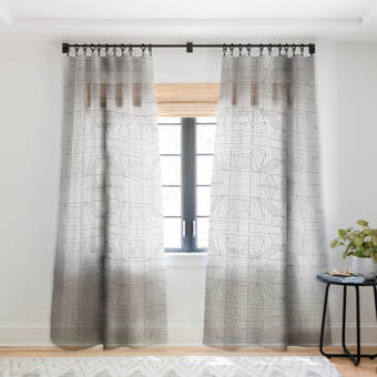 East Urban Home Holli Zollinger French Linen Chambray Tassel