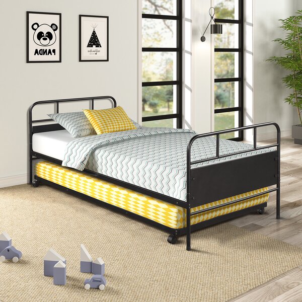 Tisiphone Platform Twin Daybed With Trundle By Ebern Designs