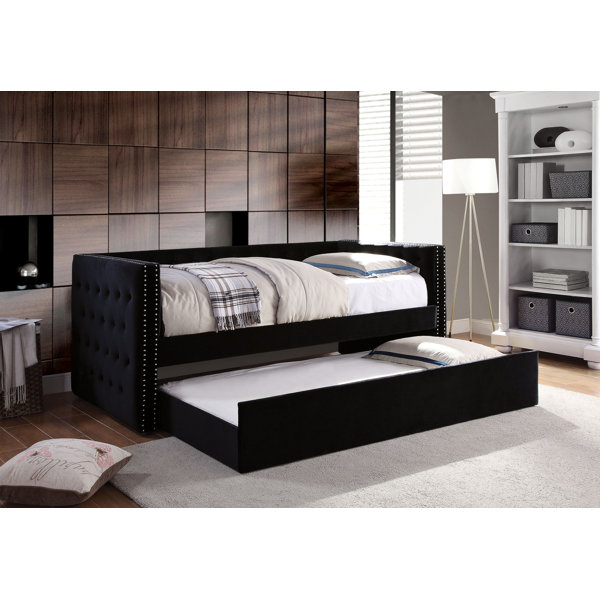Eldorado Twin Daybed With Trundle By Rosdorf Park 2019 Coupon