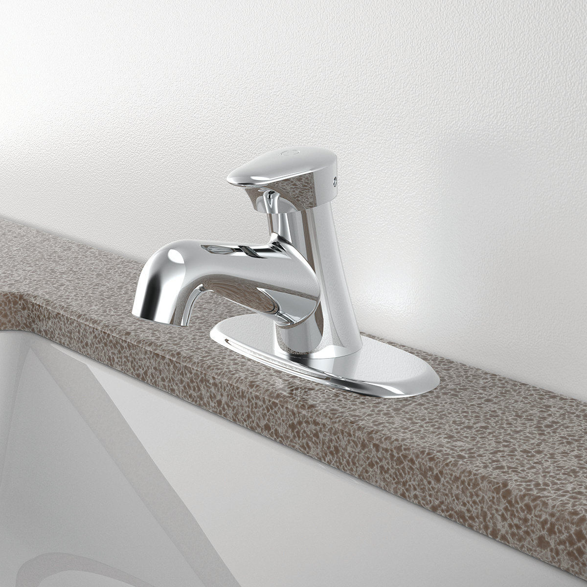 Speakman Easy Push Single Hole Bathroom Faucet Wayfair