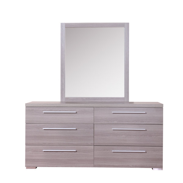 #1 Ivybridge 6 Drawer Double Dresser By Orren Ellis Read Reviews