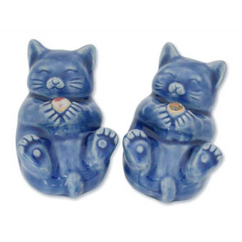 Craft Outlet Shabby Elegance Cat Collectible Doll Figurine