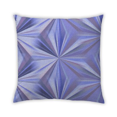 Patterned 3122 Outdoor Throw Pillow East Urban Home Color: Blue, Cover Material: Synthetic