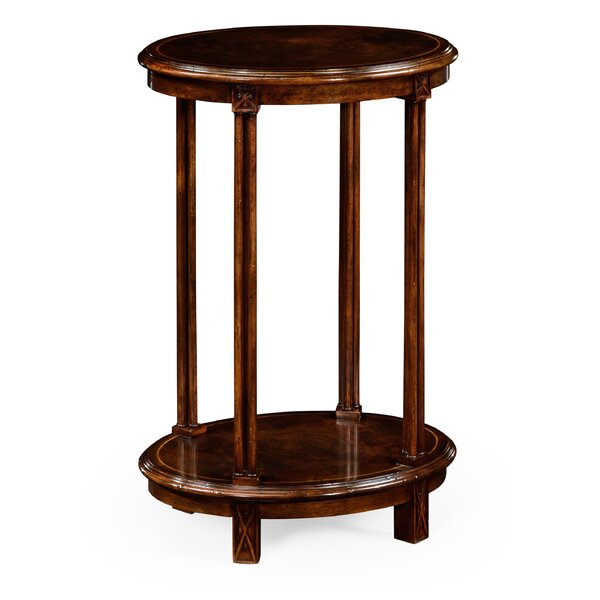 Oval End Table By Jonathan Charles Fine Furniture