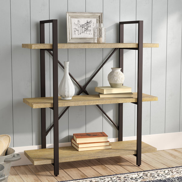 Carmine Three Level Etagere Bookcase by Laurel Foundry Modern Farmhouse