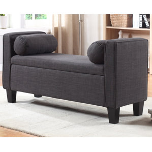 Royce Upholstered Storage Bench by Red Barrel Studio