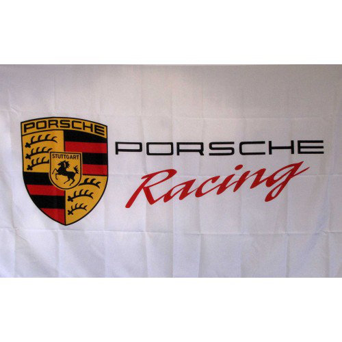 Porsche Racing Polyester 3 x 5 ft. Flag by NeoPlex
