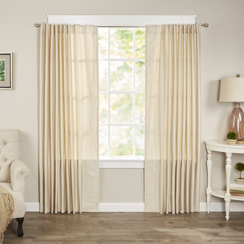 Solid Curtain Panel & Reviews | Joss & Main