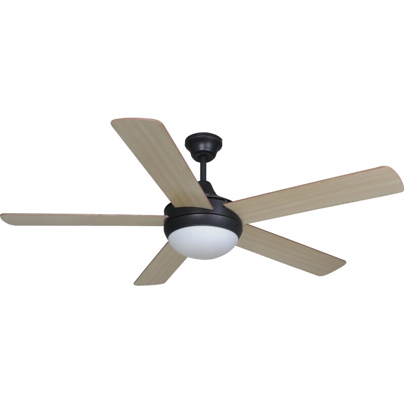 Falco 5 Blade Ceiling Fan With Remote Light Kit Included
