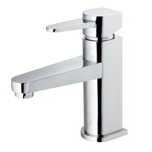 Penela Single Lever Basin Bathroom Faucet with Deck Plate