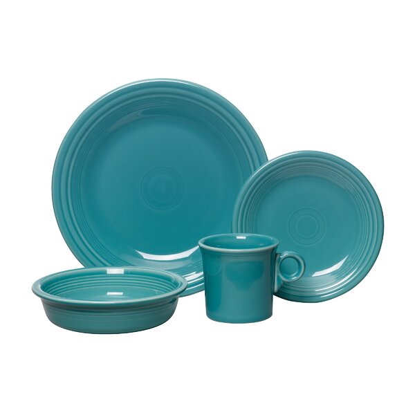 Fiesta 4 Piece Place Setting Set, Service for 1 by Fiesta