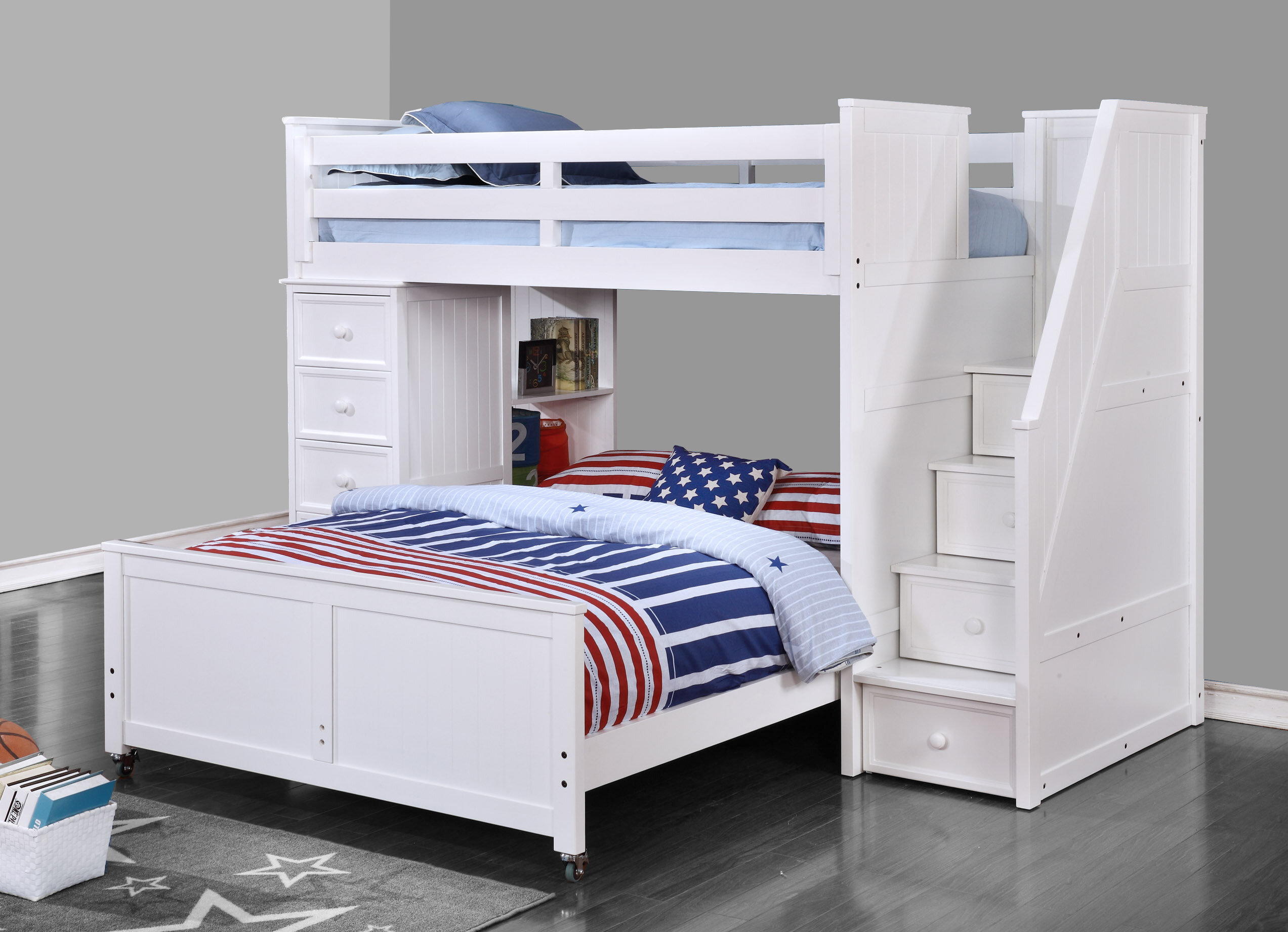 twin over full triple bed