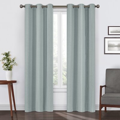 Green Striped Curtains & Drapes You'll Love in 2020 | Wayfair