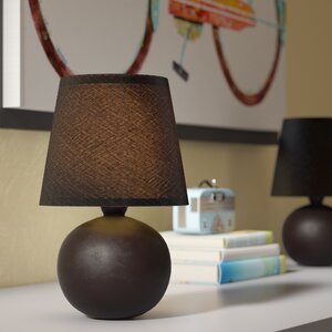 Mini Ceramic Globe Table Lamp (Set of 2)