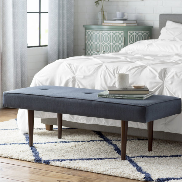 Aldgate Tufted Polyester Upholstered Bench By Corrigan Studio Best