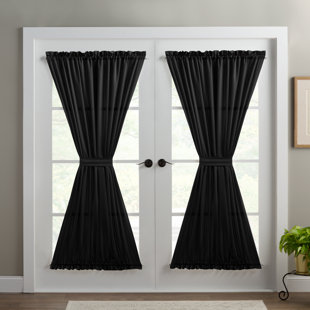 New Tan French Door Curtain 1 Panel