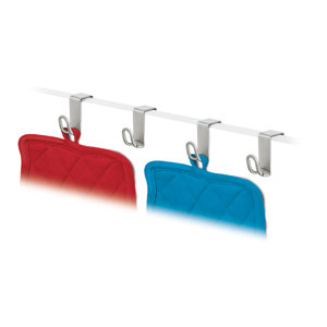 Over Cabinet Door Hooks (Set of 4)