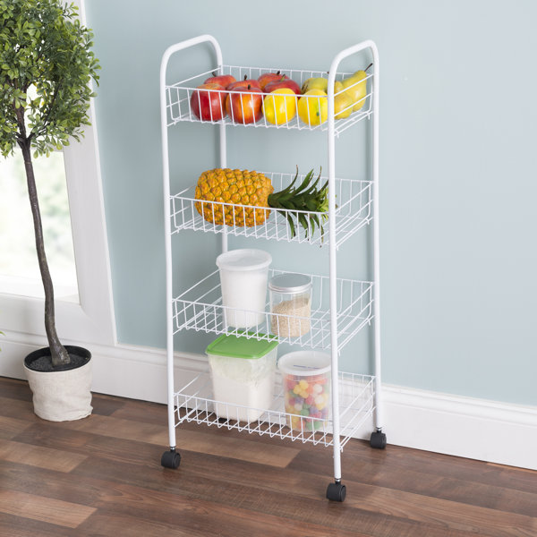 4-Tier Kitchen Cart By Home Basics Savings