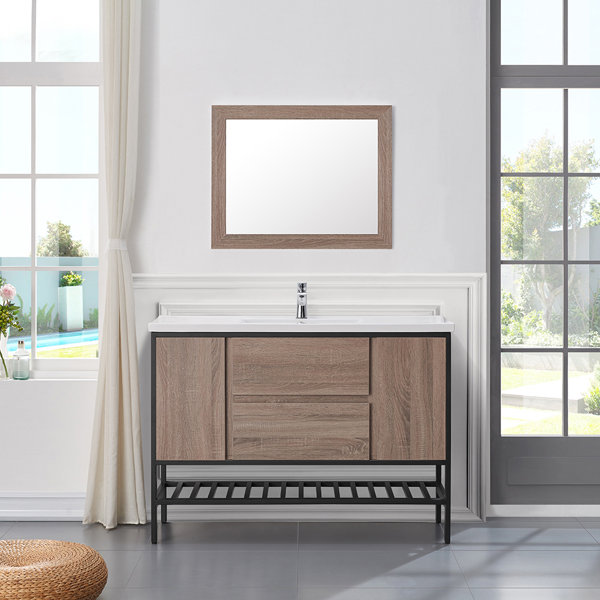 Memphis 48” Single Bathroom Vanity Set by Ove Decors