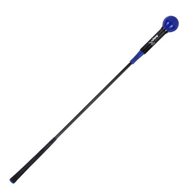 Panarciss Golf Swing Trainer Golf Warm-Up Rod Practices Golf Stick For Adults Golf Swing Trainer Golf Accessories Panarciss Color: Blue
