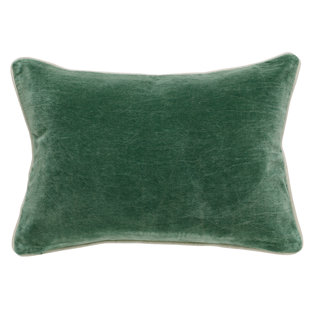 Modern Contemporary Extra Long Lumbar Pillow Allmodern Vedika Velvet Lumbar Pillow