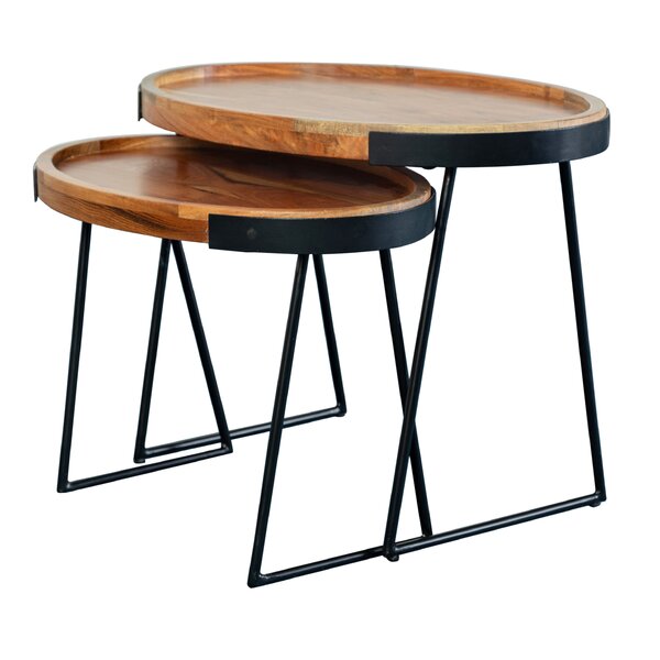Steeves 2 Piece Nesting Tables By Latitude Run