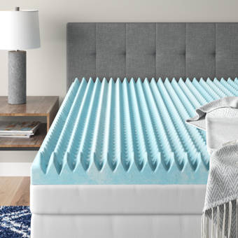 White Noise Gira 4 In Memory Foam Mattress Topper Reviews Wayfair