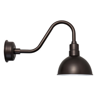 Outdoor Barn Light Cocoweb Finish Mahogany Bronze Size 1637 H X 10