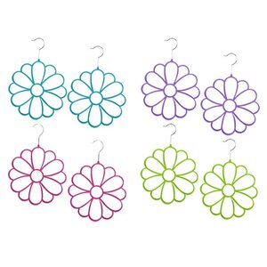 Flower Velvet Scarf Hanger (Set of 2)