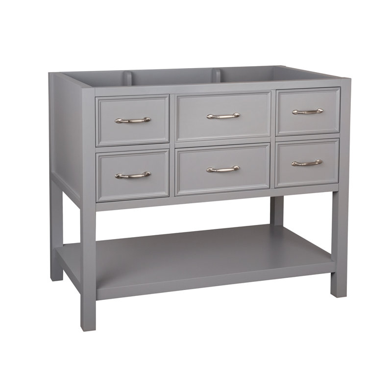 Ronbow Newcastle Cabinet 42" Single Bathroom Vanity Base ...