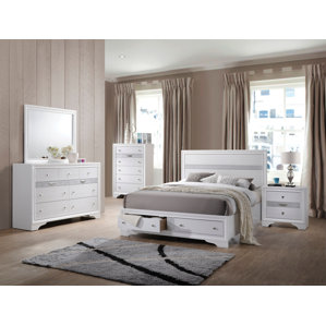 Cecelia Storage Platform Configurable Bedroom Set by Rosdorf Park