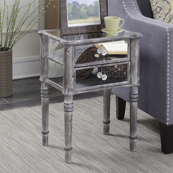 Karle End Table with Storage by Willa Arlo Interiors