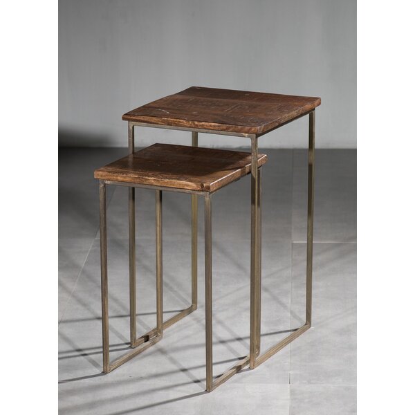 Ettinger 2 Piece Nesting Tables By Union Rustic