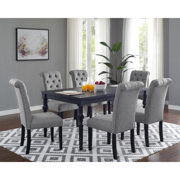 Evelin 7 Piece Dining Set By Charlton Home #2