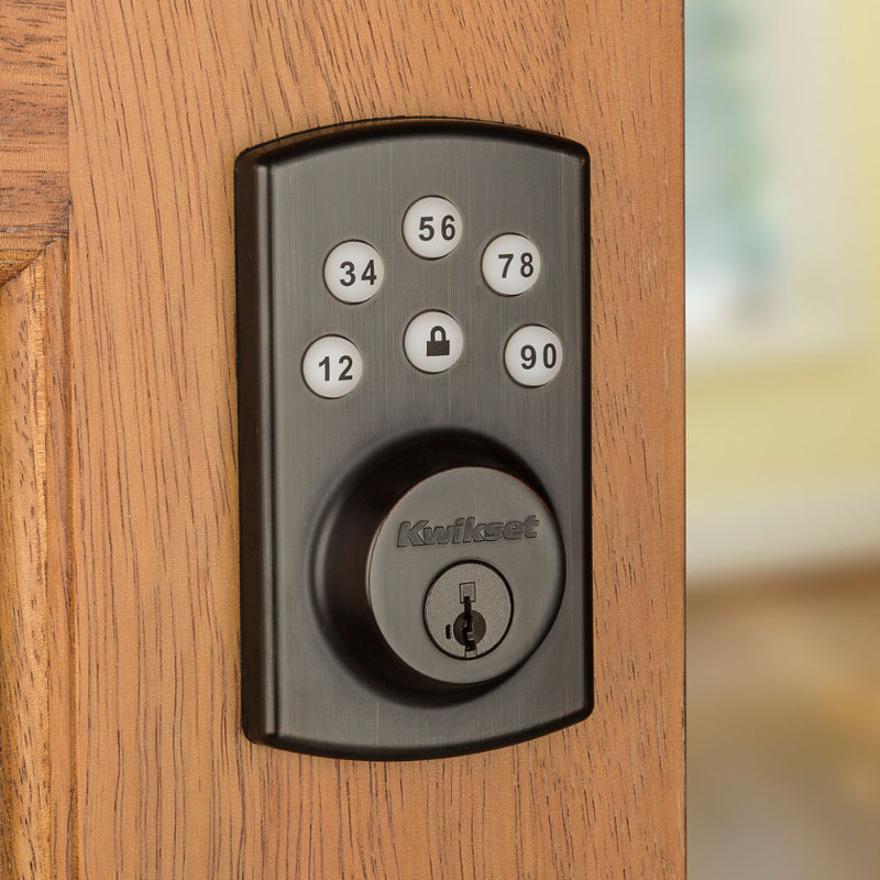 Kwikset Bolt Single Cylinder Electronic Deadbolt Featuring Bolt Single Cylinder Electronic Deadbolt Featuring Smartkey