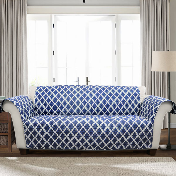 Wellow Ikat T-Cushion Slipcover By Winston Porter
