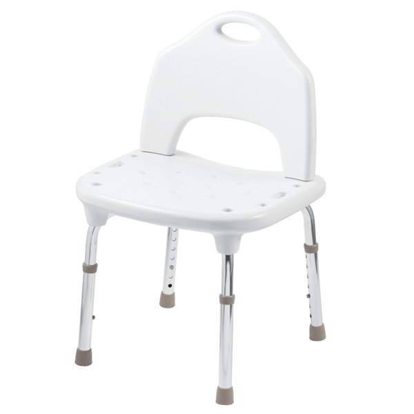 Adjustable Shower Chair in Glacier by Home Care by Moen| @ $87.35