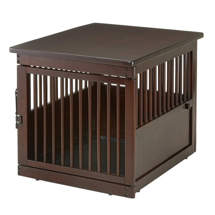 Richell Wooden End Table Pet Crate & Reviews Wayfair.ca