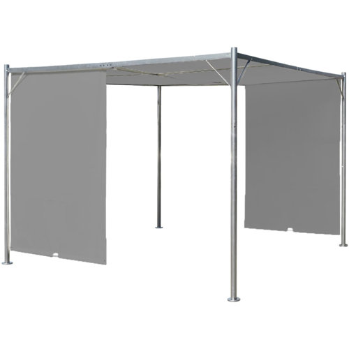 Bova 2.25m x 3m x 3m Steel Pergola Sol 72 Outdoor